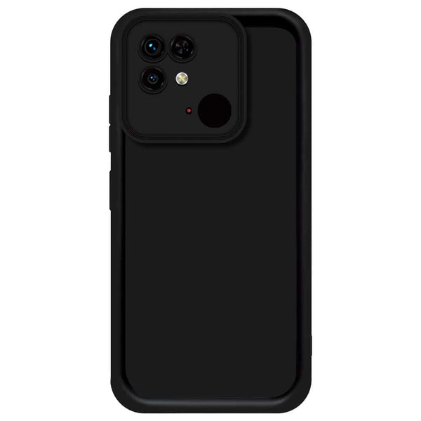 Skinlee Step Up Series - Soft Silicone Case - Black - Xiaomi Redmi 10C