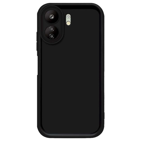 Skinlee Step Up Series - Soft Silicone Case - Black - Xiaomi Redmi 13C
