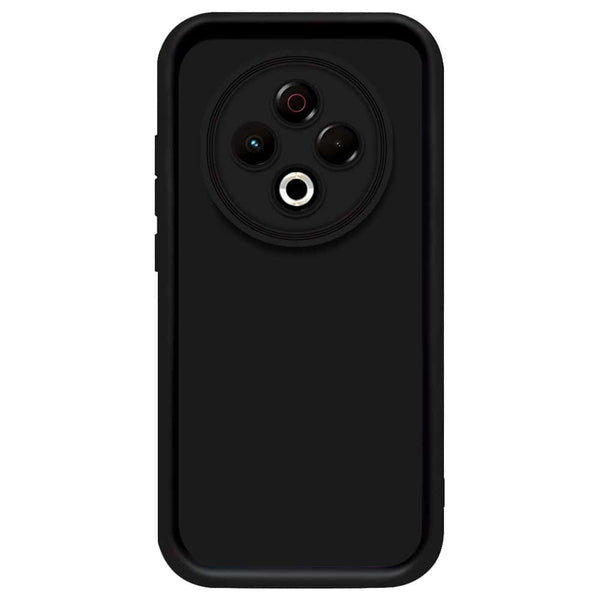 Skinlee Step Up Series - Soft Silicone Case - Black - Xiaomi Redmi 14C