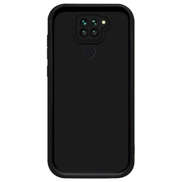 Skinlee Step Up Series - Soft Silicone Case - Black - Xiaomi Redmi Note 9