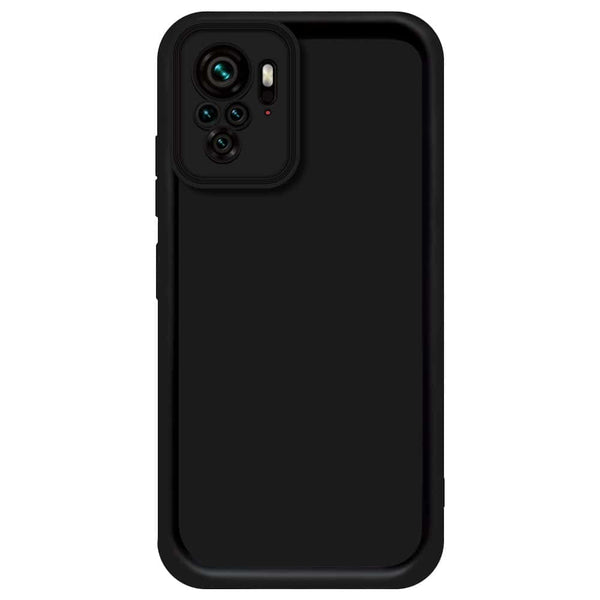 Skinlee Step Up Series - Soft Silicone Case - Black - Xiaomi Redmi Note 10S