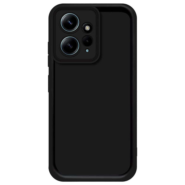 Skinlee Step Up Series - Soft Silicone Case - Black - Xiaomi Redmi Note 12 4G