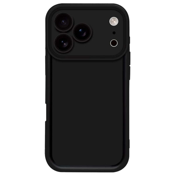 Skinlee Step Up Series - Soft Silicone Case - Black - iPhone 17 Pro Max