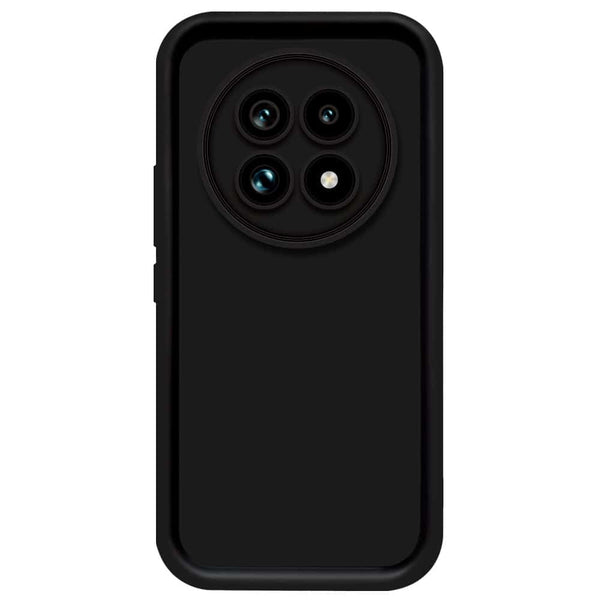 Skinlee Step Up Series - Soft Silicone Case - Black - Realme 13 Pro Plus