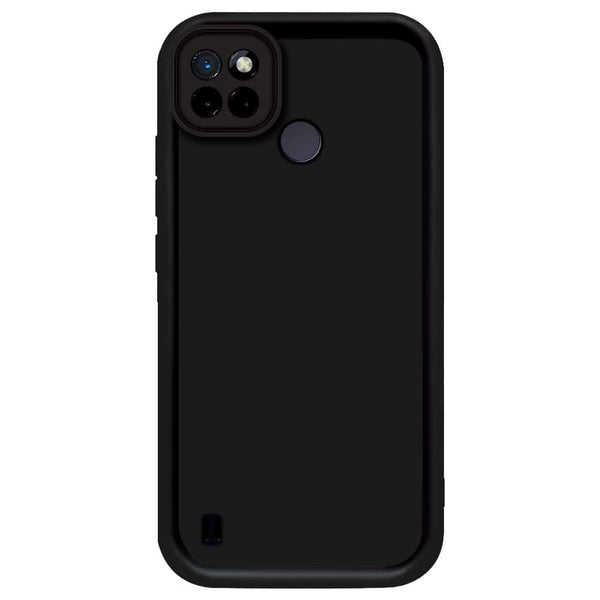Skinlee Step Up Series - Soft Silicone Case - Black - Realme C25Y