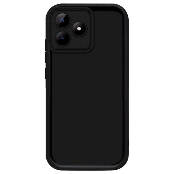Skinlee Step Up Series - Soft Silicone Case - Black - Realme Note 50