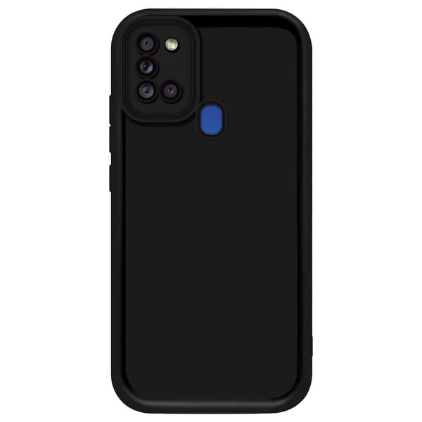 Skinlee Step Up Series - Soft Silicone Case - Black - Samsung Galaxy A21s