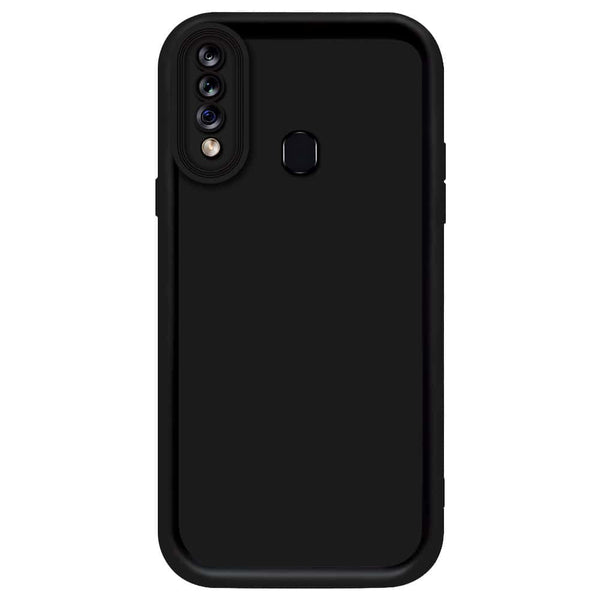 Skinlee Step Up Series - Soft Silicone Case - Black - Samsung Galaxy A20s