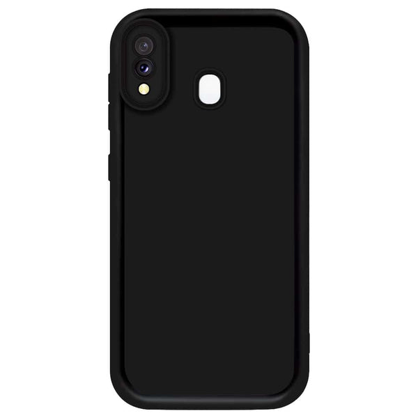 Skinlee Step Up Series - Soft Silicone Case - Black - Samsung Galaxy A30