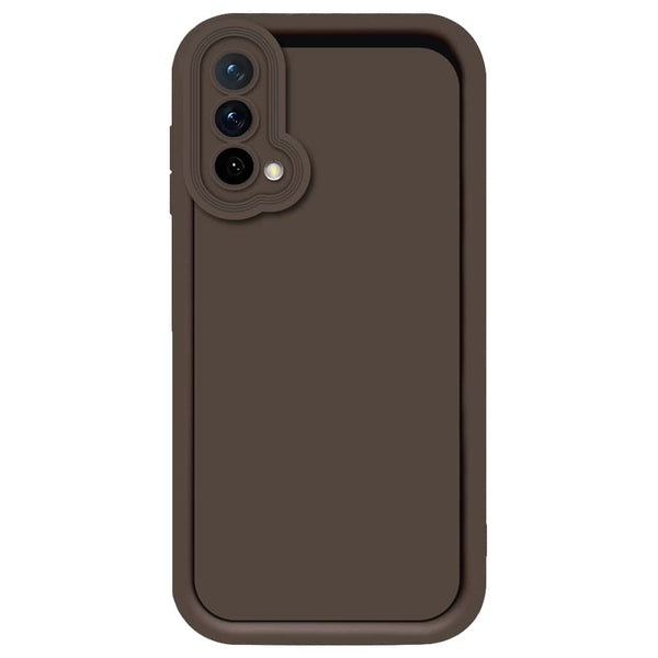 Skinlee Step Up Series - Soft Silicone Case - Brown - OnePlus Nord CE 5G