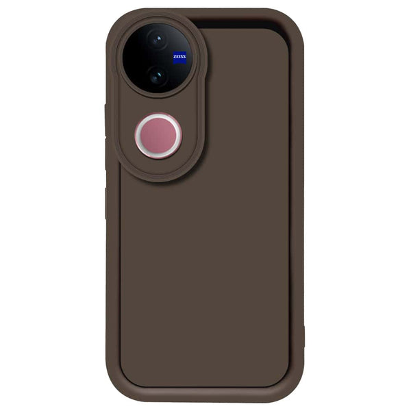 Skinlee Step Up Series - Soft Silicone Case - Brown - Vivo V50