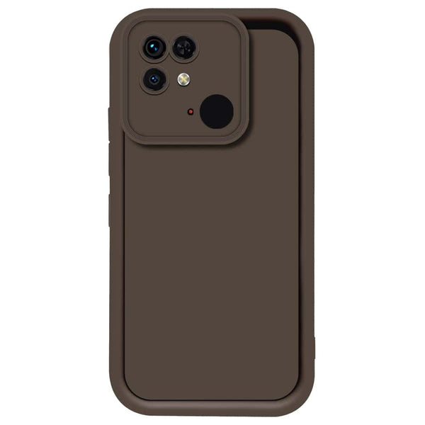 Skinlee Step Up Series - Soft Silicone Case - Brown - Xiaomi Redmi 10C