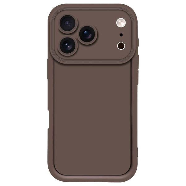Skinlee Step Up Series - Soft Silicone Case - Brown - iPhone 17 Pro Max