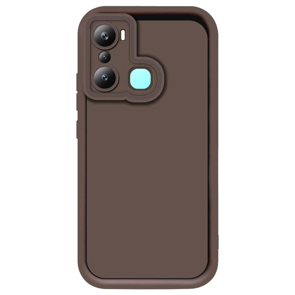 Skinlee Step Up Series - Soft Silicone Case - Brown - Infinix Hot 20i