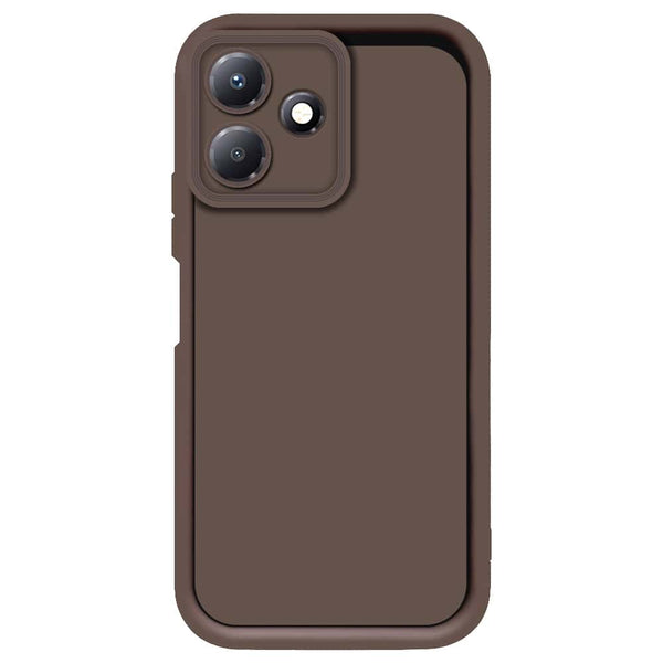 Skinlee Step Up Series - Soft Silicone Case - Brown - Infinix Hot 30