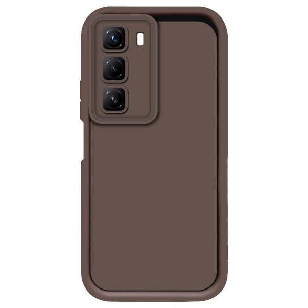 Skinlee Step Up Series - Soft Silicone Case - Brown - Infinix Hot 50
