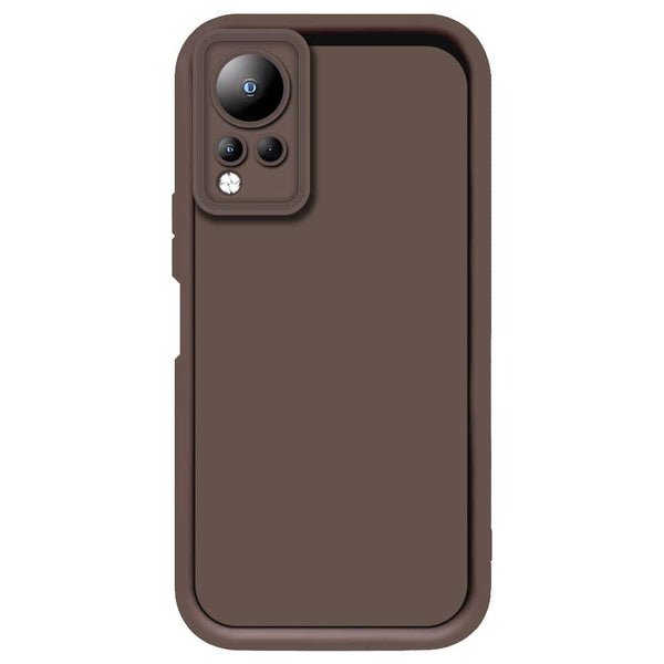 Skinlee Step Up Series - Soft Silicone Case - Brown - Infinix Note 12 G88