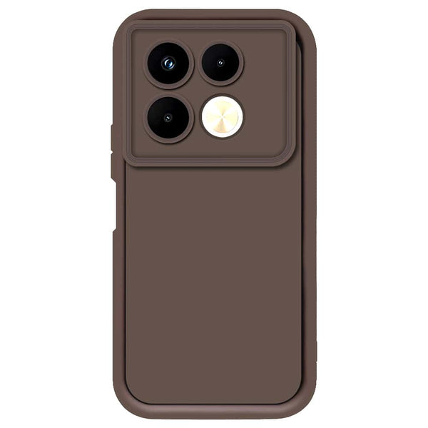 Skinlee Step Up Series - Soft Silicone Case - Brown - Infinix Note 40 Pro