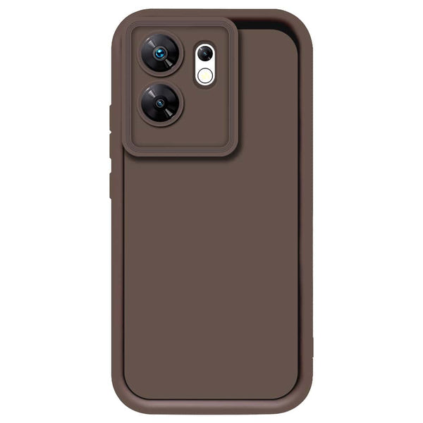 Skinlee Step Up Series - Soft Silicone Case - Brown - Infinix Zero 30 4G