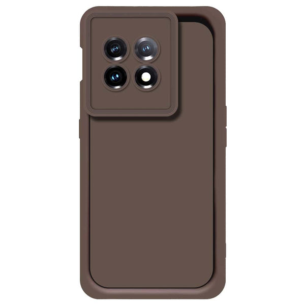 Skinlee Step Up Series - Soft Silicone Case - Brown - OnePlus Ace 2