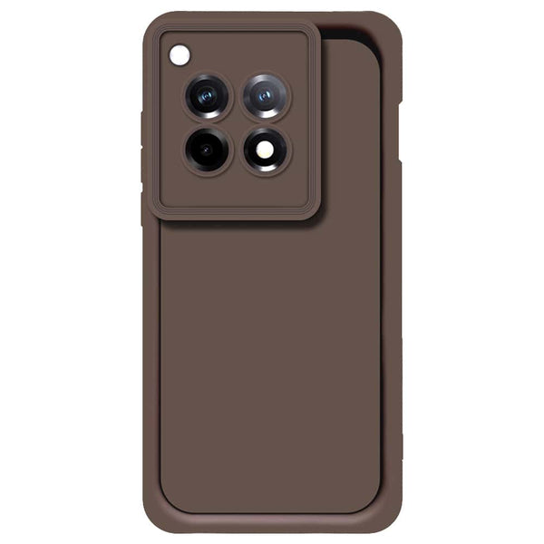 Skinlee Step Up Series - Soft Silicone Case - Brown - OnePlus 12