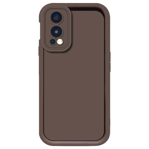 Skinlee Step Up Series - Soft Silicone Case - Brown - OnePlus Nord 2