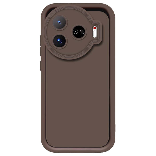 Skinlee Step Up Series - Soft Silicone Case - Brown - Tecno Camon 30 Pro 5G
