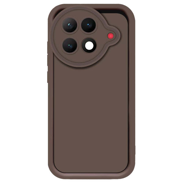 Skinlee Step Up Series - Soft Silicone Case - Brown - Tecno Camon 30s