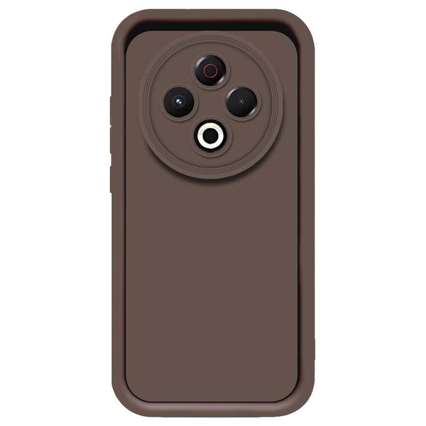 Skinlee Step Up Series - Soft Silicone Case - Brown - Tecno Spark 30 4G