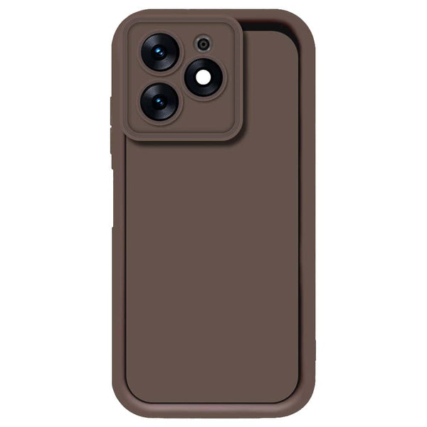Skinlee Step Up Series - Soft Silicone Case - Brown - Tecno Spark Go 2024