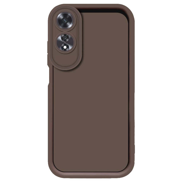 Skinlee Step Up Series - Soft Silicone Case - Brown - Oppo A60