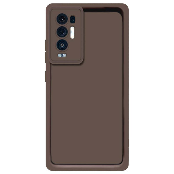 Skinlee Step Up Series - Soft Silicone Case - Brown - Oppo Reno 5 Pro Plus 5G