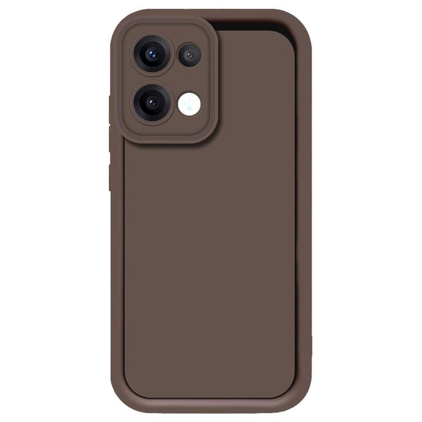 Skinlee Step Up Series - Soft Silicone Case - Brown - Oppo Reno 13