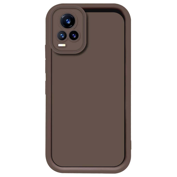 Skinlee Step Up Series - Soft Silicone Case - Brown - Vivo Y73