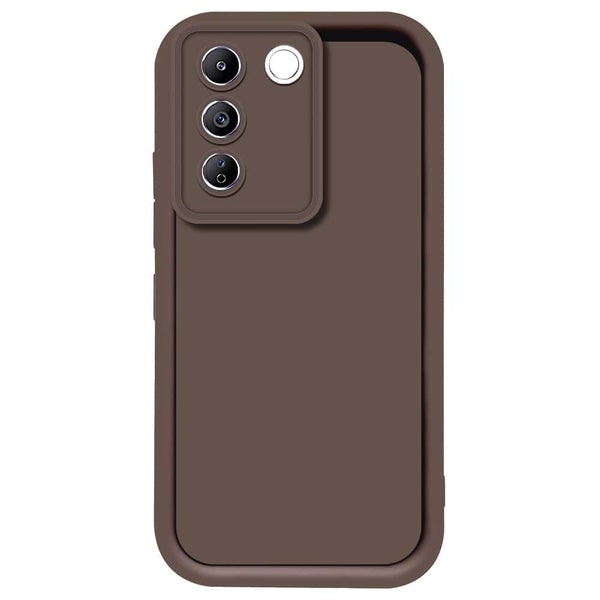 Skinlee Step Up Series - Soft Silicone Case - Brown - Vivo V27e