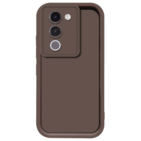 Skinlee Step Up Series - Soft Silicone Case - Brown - Vivo V29e