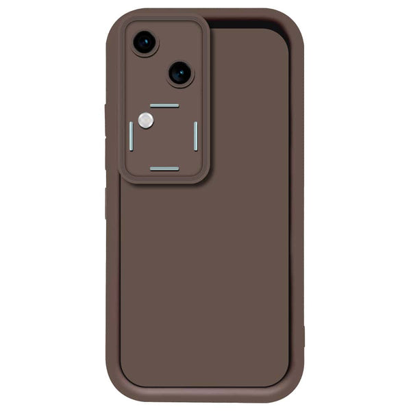Skinlee Step Up Series - Soft Silicone Case - Brown - Vivo V30