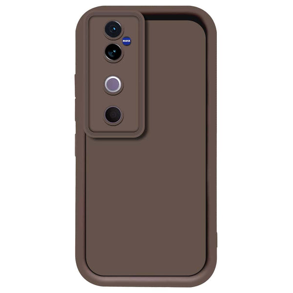 Skinlee Step Up Series - Soft Silicone Case - Brown - Vivo S19 Pro