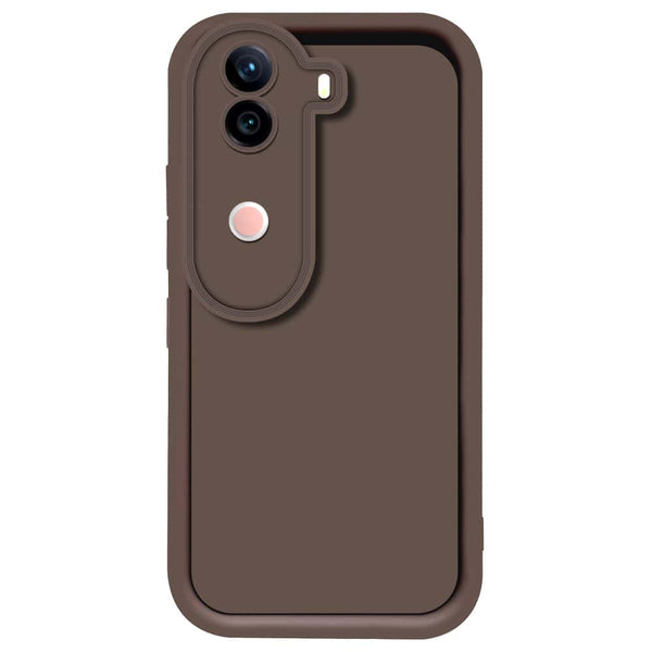 Skinlee Step Up Series - Soft Silicone Case - Brown - Vivo iQOO Z9s