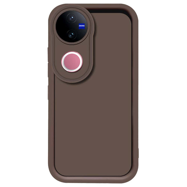 Skinlee Step Up Series - Soft Silicone Case - Brown - Vivo V50