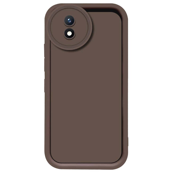 Skinlee Step Up Series - Soft Silicone Case - Brown - Vivo Y02t