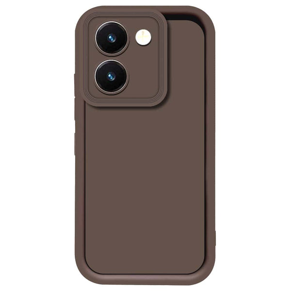Skinlee Step Up Series - Soft Silicone Case - Brown - Vivo Y36 4G