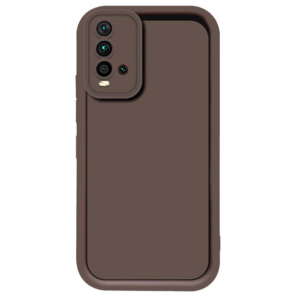 Skinlee Step Up Series - Soft Silicone Case - Brown - Xiaomi Redmi 9T