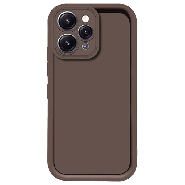 Skinlee Step Up Series - Soft Silicone Case - Brown - Xiaomi Redmi 12