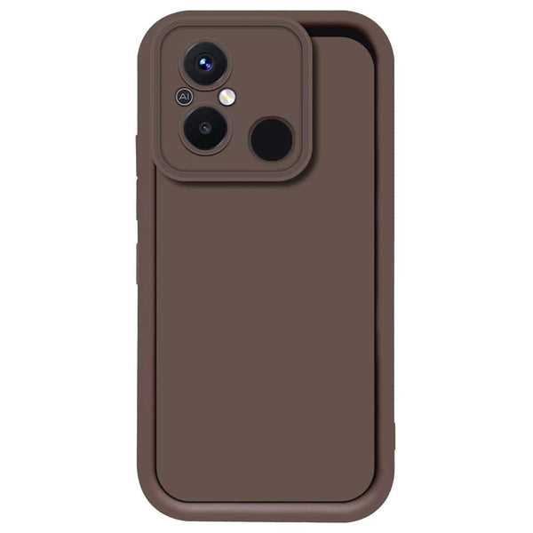 Skinlee Step Up Series - Soft Silicone Case - Brown - Xiaomi Redmi 12C