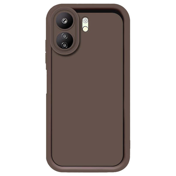 Skinlee Step Up Series - Soft Silicone Case - Brown - Xiaomi Redmi 13C