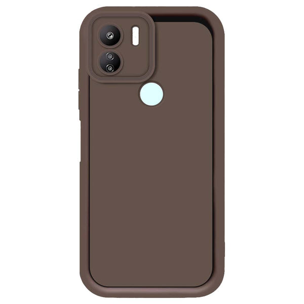 Skinlee Step Up Series - Soft Silicone Case - Brown - Xiaomi Redmi A2 Plus