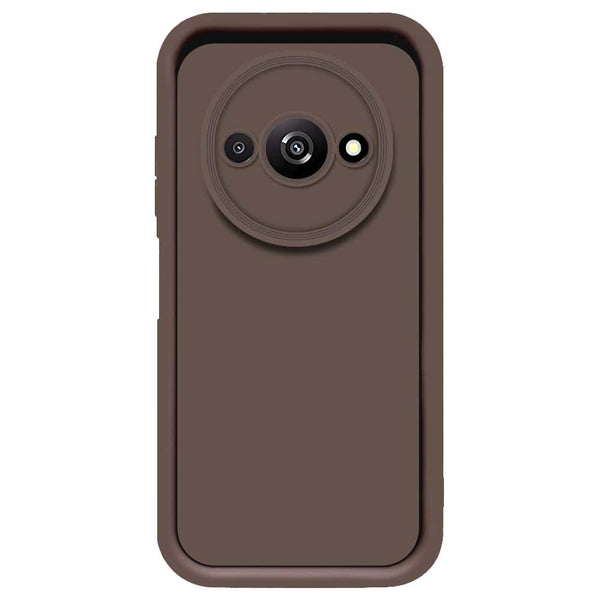 Skinlee Step Up Series - Soft Silicone Case - Brown - Xiaomi Redmi A3x