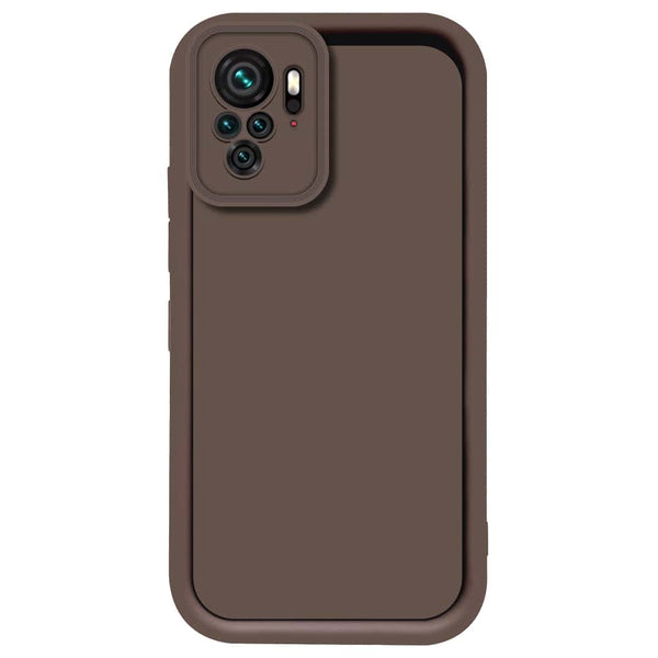 Skinlee Step Up Series - Soft Silicone Case - Brown - Xiaomi Redmi Note 10S