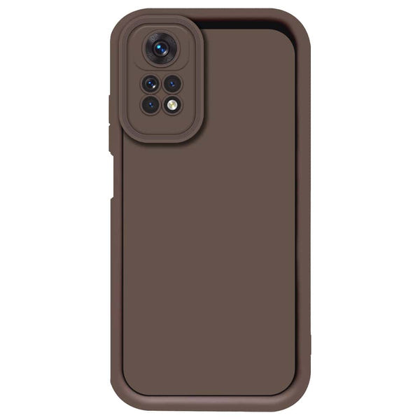 Skinlee Step Up Series - Soft Silicone Case - Brown - Xiaomi Redmi Note 11 Pro